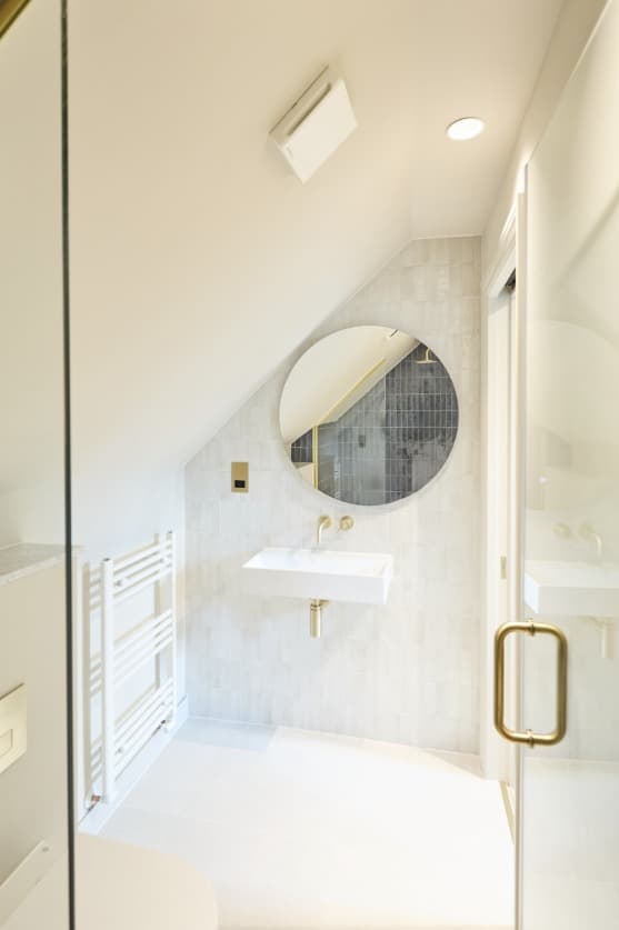 Loft bathroom installation completed by 1st Boiler Care