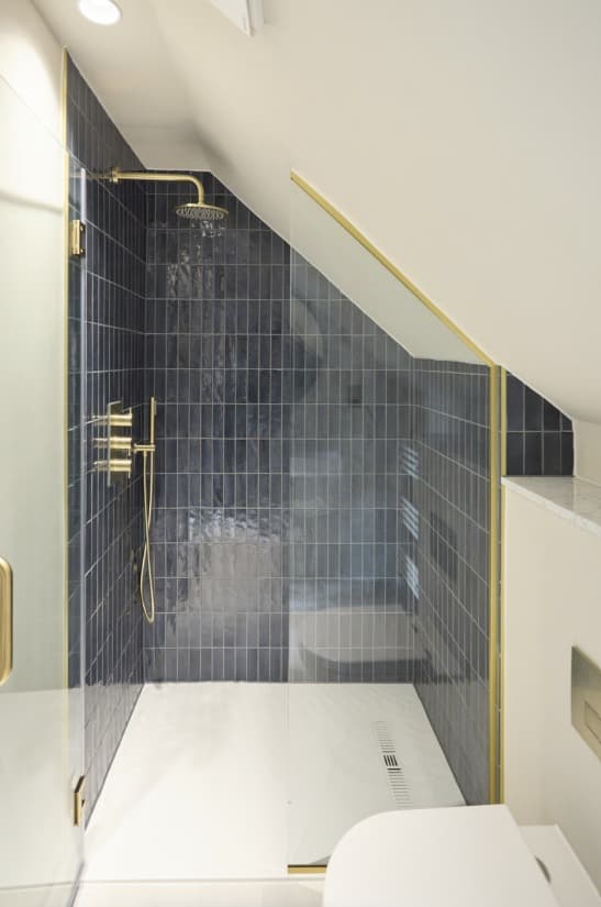 Walk-in shower installation completed by 1st Boiler Care